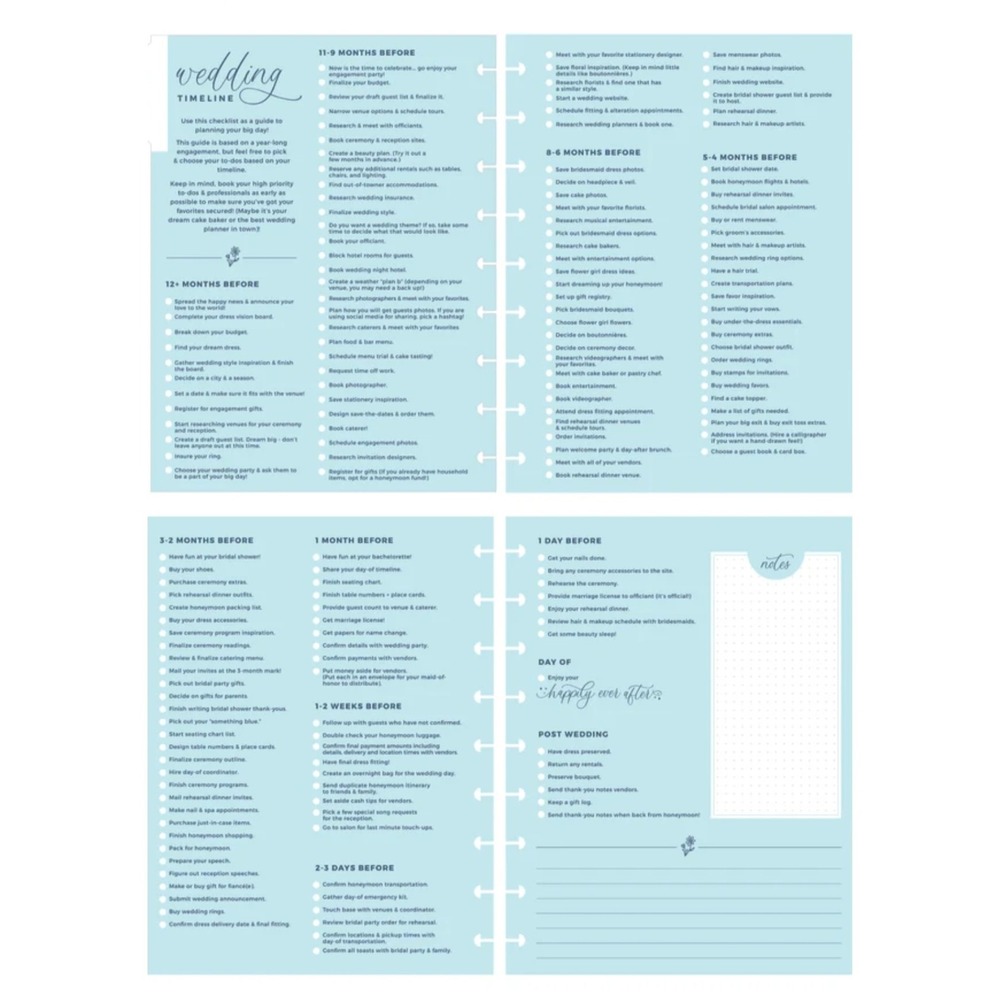 The Happy Planner Wedding‎ Plans Undated Classic Wedding Organizer Multicolor - Picture 3 of 5